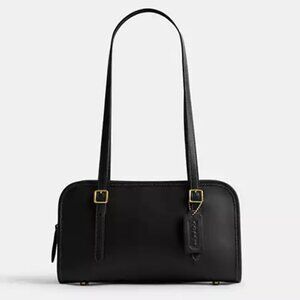 NWT ✅ Coach SWING Bag Glovetanned CM565 in Black / Gold ⭐ NWT